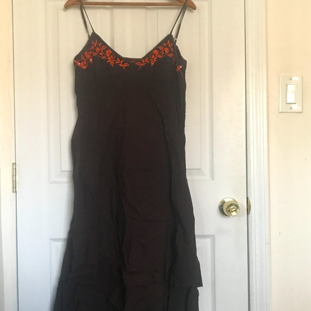 Esprit Brown Midi Dress